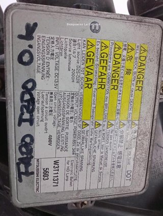 Faro izquierdo mazda 3 (bk) 1.6 di turbo 20990633