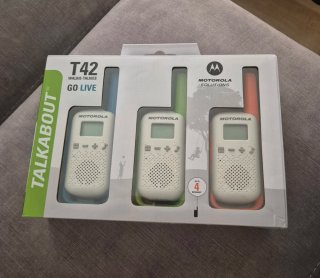 Motorola T42 Walkie-Talkies (Pack 3)