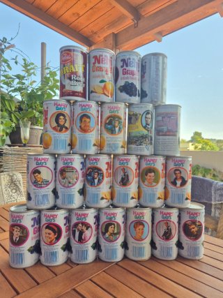 Lattine da collezione Happy Days e Nehi