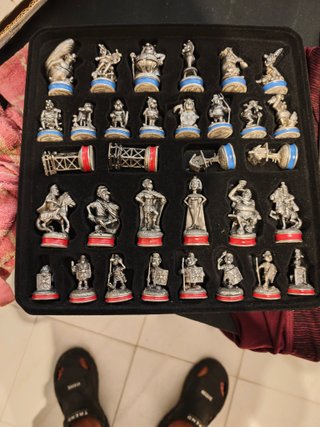 Ajedrez Asterix Edición Limitada Mármol