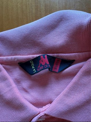 Polo Robe di Kappa uomo rosa