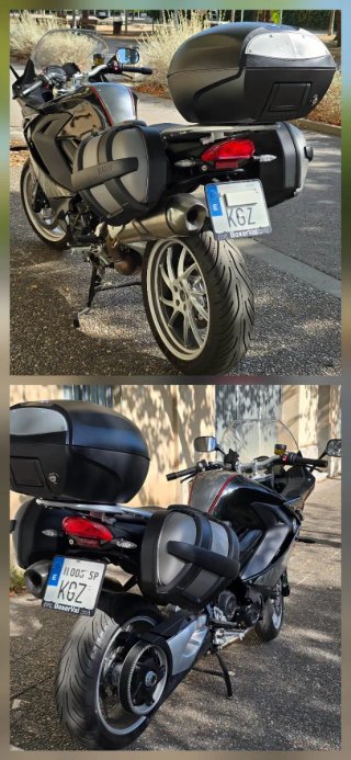 BMW F800 GT Negra