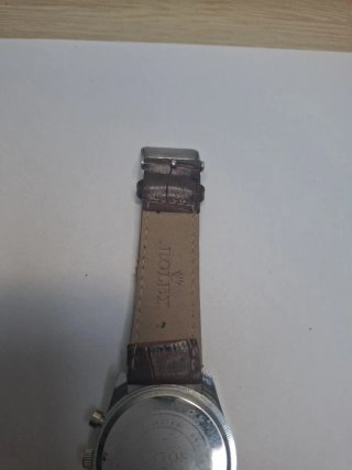 Orologio Rolex Classico in Pelle Marrone