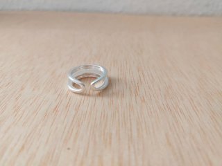 Anillo Plateado Nuevo