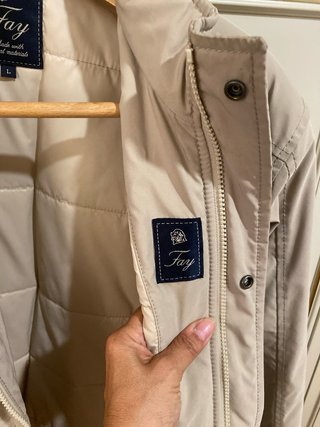Giubbotto Fay imbottito beige taglia L