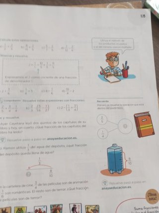 Matemáticas 6o de Primaria