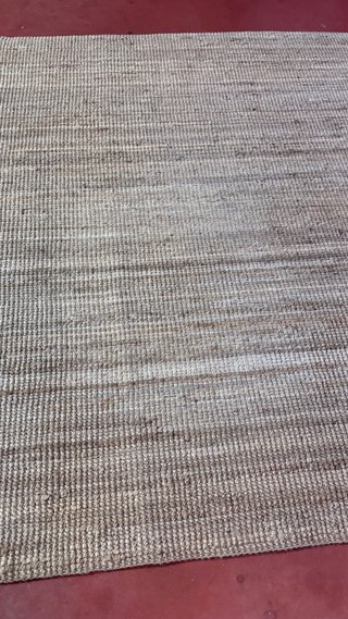 Alfombra Yute Natural 100% Beige/Marrón