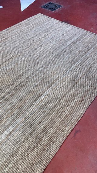 Alfombra Yute Natural 100% Beige/Marrón