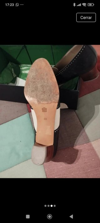 Zapatos L'Atouche Talla 40 Tacón Cómodos