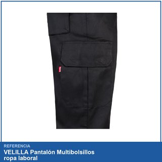 VELILLA Pantalón Multibolsillos ropa laboral