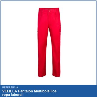 VELILLA Pantalón Multibolsillos ropa laboral