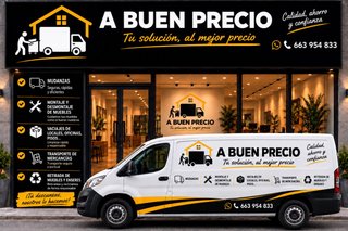 Mudanzas, transportes y vaciados – A BUEN PRECIO