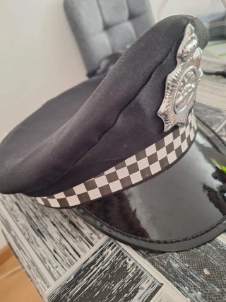 Gorra Policía Disfraz Talla Única