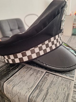 Gorra Policía Disfraz Talla Única