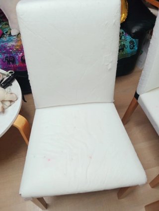 4 Sillas Bergmung Ikea Madera Blanca
