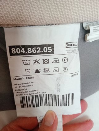 4 Sillas Bergmung Ikea Madera Blanca
