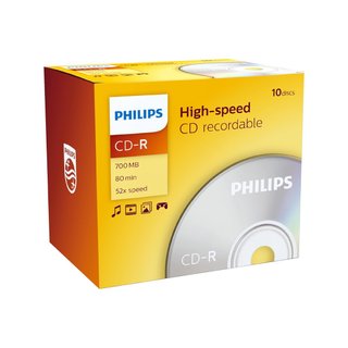Philips discos CD-R grabación rápida