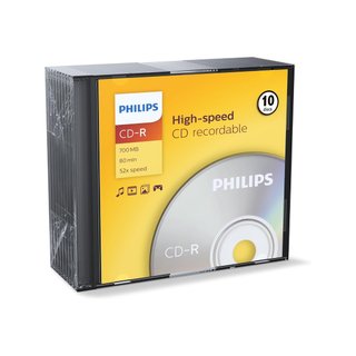 Philips discos CD-R grabación rápida