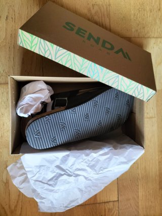 Sandalias Senda Mujer Talla 40 Negras