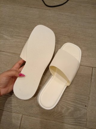 Sandalias blancas plataforma