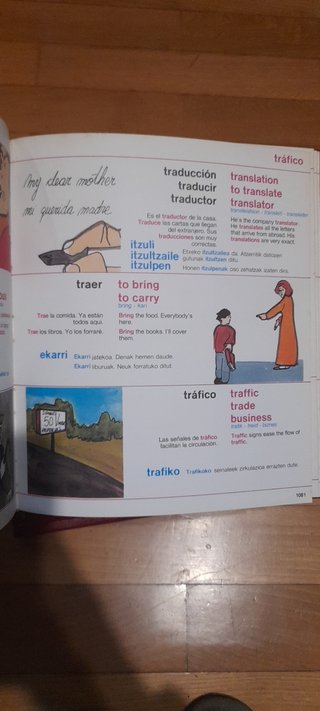 Diccionario ilustrado español inglés