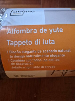 Tappeto Livarno Home in Juta Marrone