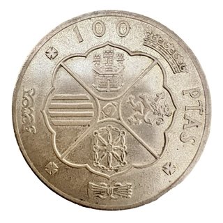 100 Pesetas 1966 ★19-68★ Franco – Plata – España