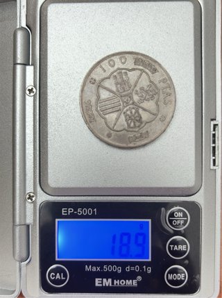 100 Pesetas 1966 ★19-68★ Franco – Plata – España