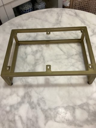 Estructura metálica para elevar muebles