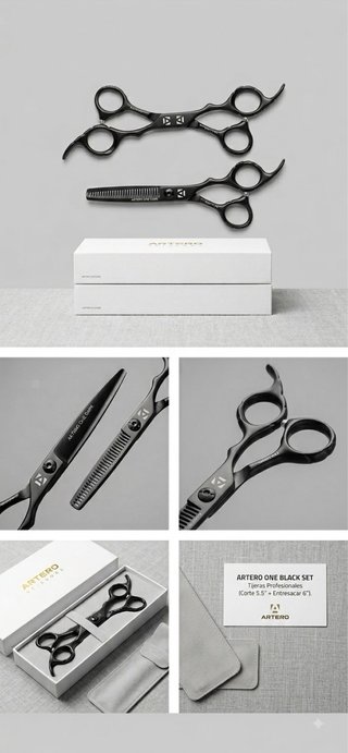 Tijeras Artero One Black