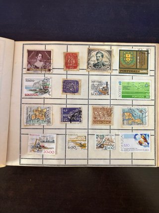 Colección Sellos Portugal Timbre-Postes
