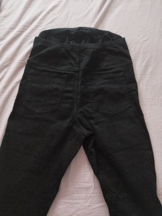 Pantalón vaquero premamá negro