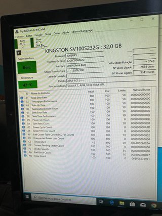 SSD Kingston 32GB 2.5 SATA