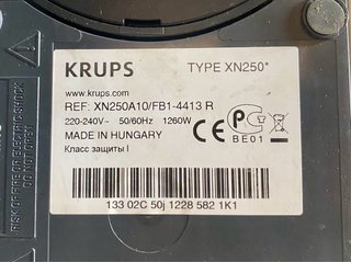 Cafetera Nespresso Krups (Repuestos).
