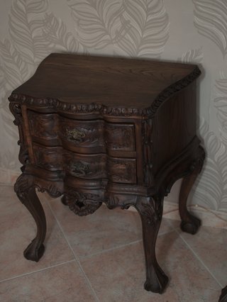 Pareja de mesitas antiguas estilo D. João V