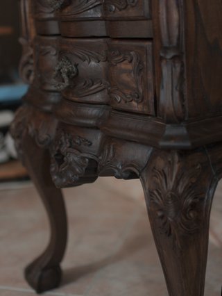 Pareja de mesitas antiguas estilo D. João V