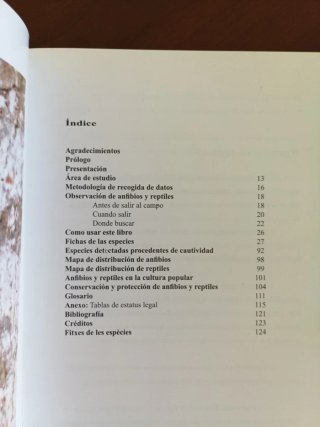 Anfibios y reptiles de Teulada. Guía de campo