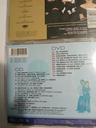 Lote 2 CDs Pimpinela