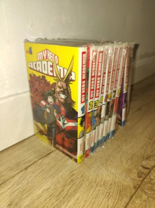 My Hero Academia Manga 1-9