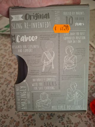 Mochila portabebés Caboo Lite