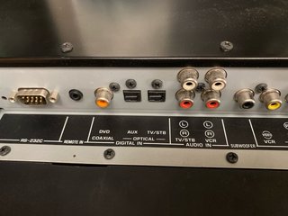 Yamaha YSP-1100 Proyector de Sonido Negro