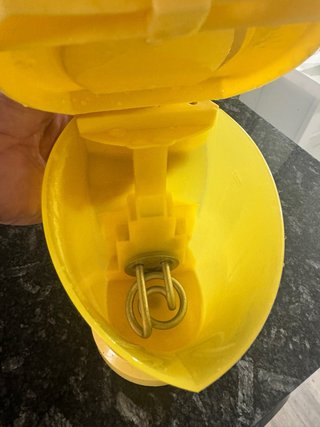 Hervidor de agua amarillo 1,2 litros