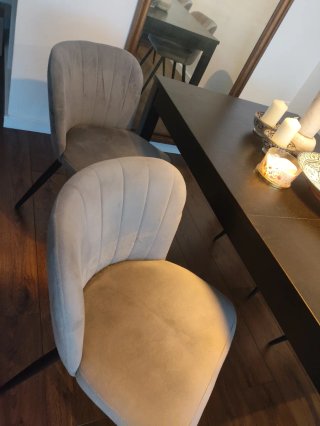 Sillas de salón grises (2 unidades)
