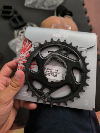 Plato Sram NX Eagle 32T Offset 3mm Negro