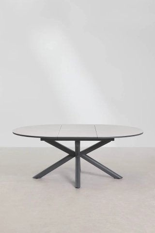 Mesa de jardín extensible en aluminio Begur