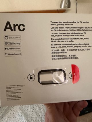 Sonos Arc Blanca (Gen 1) + Caja Original