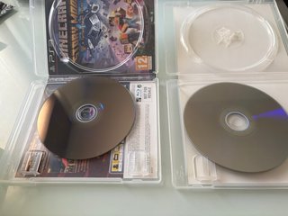 Lote 4 Juegos PS3: Minecraft, Happy Feet 2, Enslav