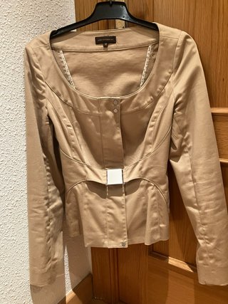 Americana Adolfo Dominguez Beige Talla S