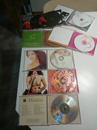 Lote 7 CDs Música Latina Pop Rock Flamenco