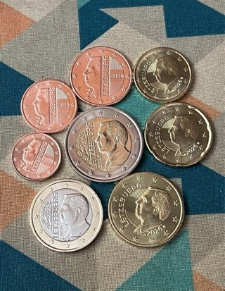 Euro serie Luxemburgo 🇱🇺2026 (8 valores)